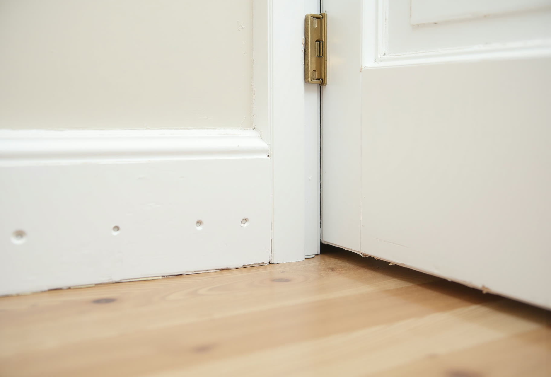 Tidy finishing details